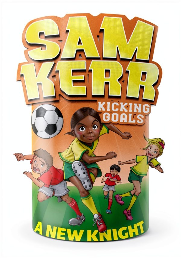 Sam Kerr Kicking Goals Book 2 Children Soccer Story Simon & Schuster-0