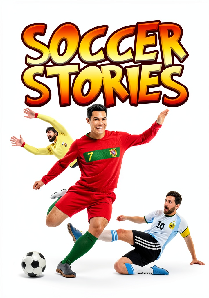 Installing Kids Soccer Adventure eBook by XYZ Publishing Interactive Sports Book on a wooden desk
