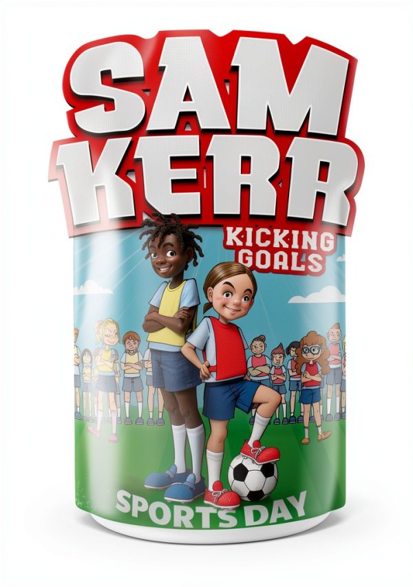 Sam Kerr: Kicking Goals, Book 3 of 5, Children's Soccer Book by Simon-0