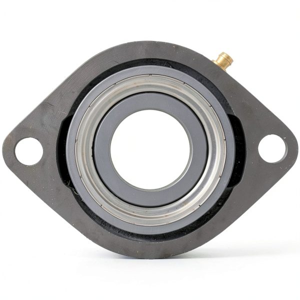 2-Pack SBLF207-20 Flange-Mount Ball Bearing Unit with Iron Housing-6