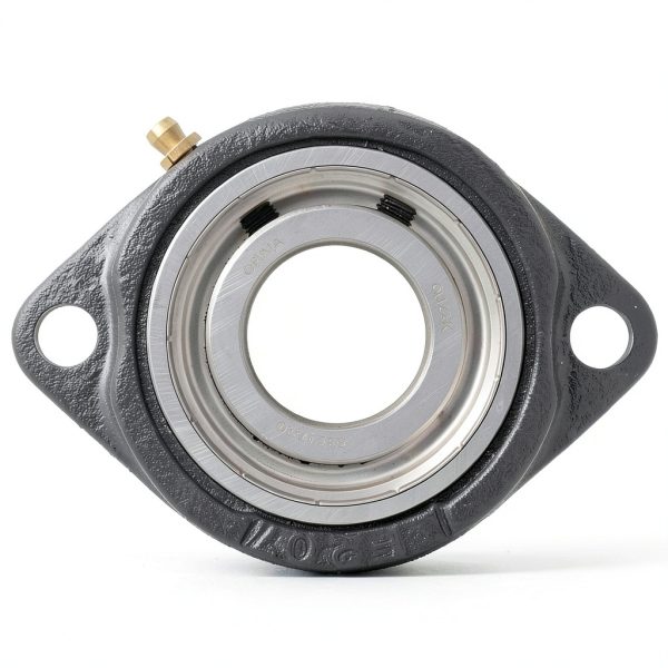 2-Pack SBLF207-20 Flange-Mount Ball Bearing Unit with Iron Housing-5
