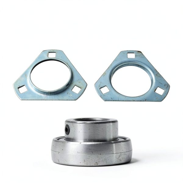 MAPLE ACE Pressed Steel Housing SBPFT205 Triangle Flanged 3 Bolt 25mm-2