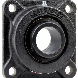 Sealmaster SF-47 Flange Bearing with Felt Seals and Cast Iron Housing-0