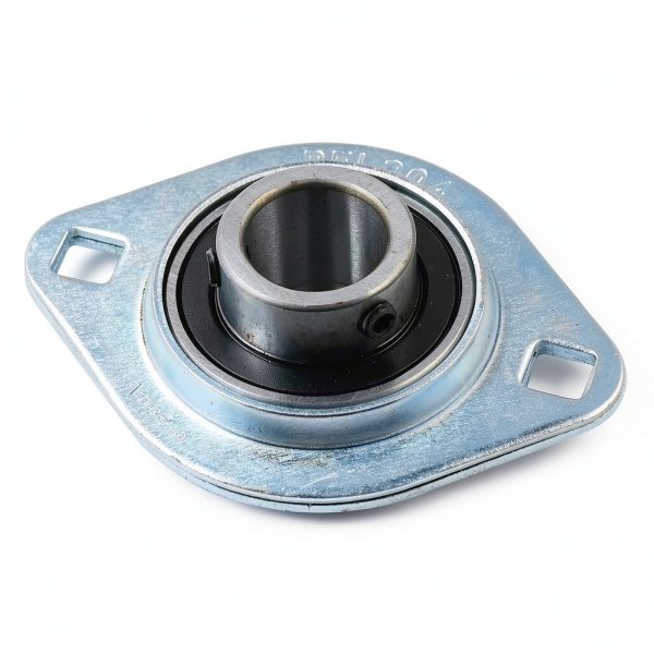 3/4" Pressed Steel Flange Bearing Two Bolt Mounted SBPFL204-12 SBSFL204-12 Compatible with Dump Truck Tarp Systems-0