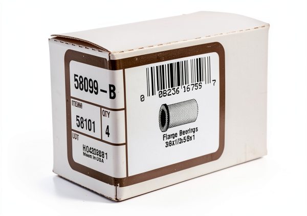 Hillman 58101 Flange Bearing, Bronze 3/8 X 1/2 X 5/8 X 1-Inch, 4-Pack-1