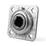 FD209RM 1-1/8" Square Bore Disc Harrow Flange Bearing Unit for Farming Applications FlexKing Kewanee Sunflower Replaces FD209R(RM) DHU1-1/8S-209 B2725 DHU118S209 B238799B 900918 FD209-1.1/8SQ-0