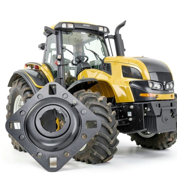 FD209RM 1-1/8" Square Bore Disc Harrow Flange Bearing Unit for Farming Applications FlexKing Kewanee Sunflower Replaces FD209R(RM) DHU1-1/8S-209 B2725 DHU118S209 B238799B 900918 FD209-1.1/8SQ-3