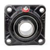 F3S223E Flange Unit, 4 Bolt Holes, Intermediate-Duty, Relubricatable, Non-Expansion, Cast Iron, Spring Locking Collar, Inch, 1-7/16" Bore Diameter-1