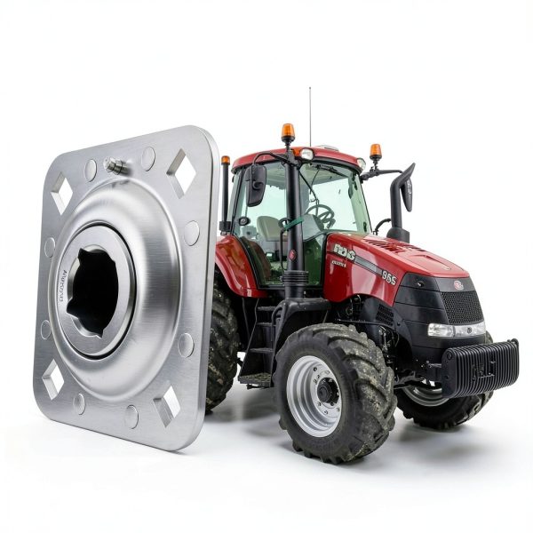 FD209RM 1-1/8" Square Bore Disc Harrow Flange Bearing Unit for Farming Applications FlexKing Kewanee Sunflower Replaces FD209R(RM) DHU1-1/8S-209 B2725 DHU118S209 B238799B 900918 FD209-1.1/8SQ-4