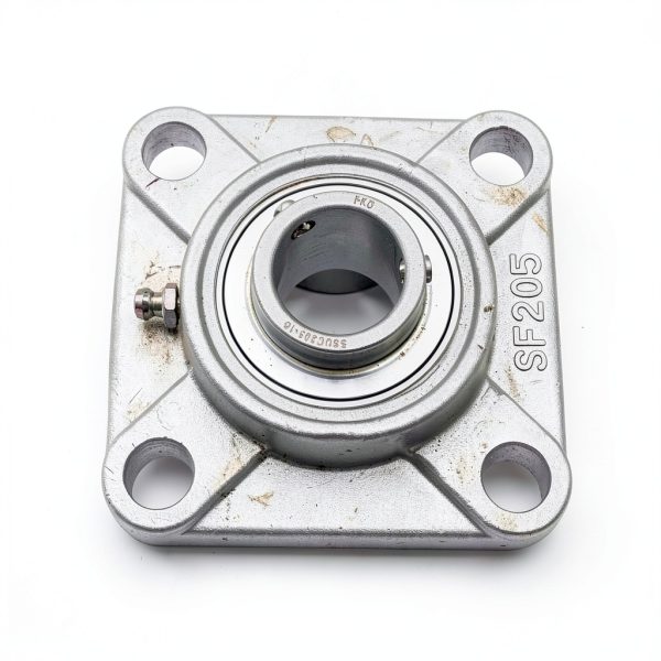 Ritz 4-Bolt Flange Bearing 1" Bore Stainless Steel SUCSF205-16-0