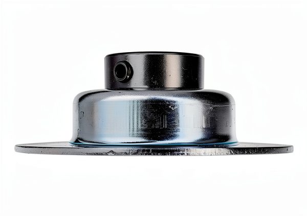 SpinCo 1" Rigid Flush Mount Pressed Steel Two-Bolt Flange Bearing-1