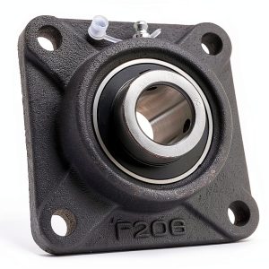 1-1/16" Four Bolt Flange Bearing by SpinCo – Grease Zerk, Heavy Duty-0