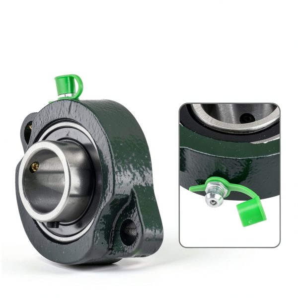 1411000-1in Cast Flange Bearing 2-Holed Compatible with Sal-tDogg, SH-PE and TG-S 1400050, 1400050SS, 1400100, 1400100SS, 1400200SS, 1400250SS, 1400300SS,1400400, 1400450, TGS07, LF205 Series-1