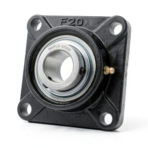 MAPLE ACE UCF207 Square Flange Bearing 35mm Bore 4-Bolt Self-Aligning-0