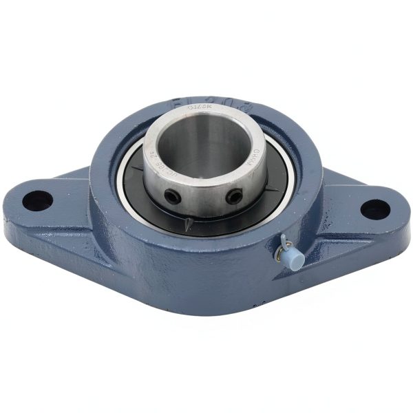 QJZ Flange-Mount Ball Bearing UCFL208-24, 1-1/2 in Bore, Iron Housing-3